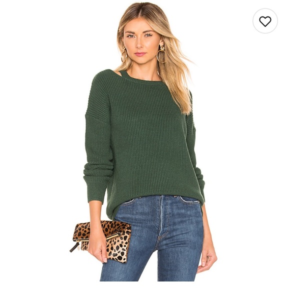 About Us Green Sweater Revolve Clothing - Picture 7 of 10